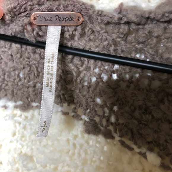 Free People Cuddle Bear Rugby Stripe Cardigan S - Picture 4 of 12